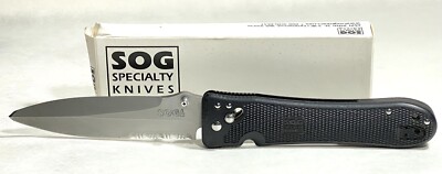 Vintage Original SOG Pentagon Elite II Folding Knife Seki Japan
