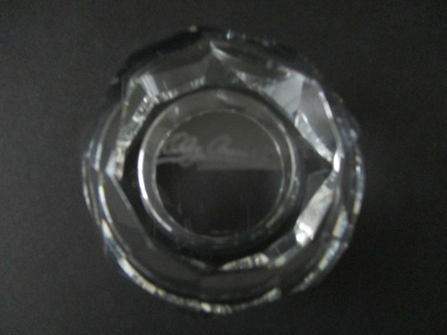 Oleg Cassini Crystal Votive "Jackie" New in Box - Picture 4 of 5