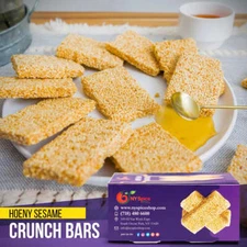 Honey Sesame Crunch Bars Item Weight 8oz-5lb