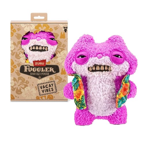 Peluche pupazzo peluche originale Fuggler divertente brutto mostro morbido regalo compleanno bambino - Foto 53 di 111
