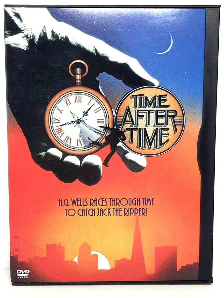 Time After Time (DVD, 1979, H.G. Wells, Malcolm McDowell, Mary Steenburgen, OOP) - Image 4 of 4