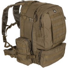 Rucksack 45 Ltr Molle pack 3 Day Tactical Modular Molle coyote