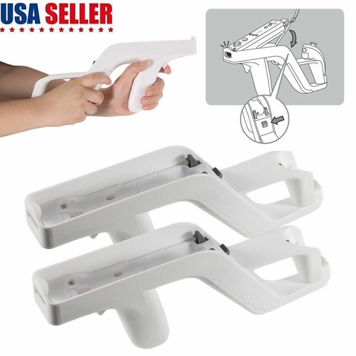 2x Zapper Gun for Nintendo Wii Wireless Blaster Remote Control Shooter - Picture 3 of 10