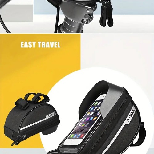 Waterproof Bicycle Bike Mount Phone Holder Case Bag Pouch Cover for Mobile Phone - 第 7/7 張圖片