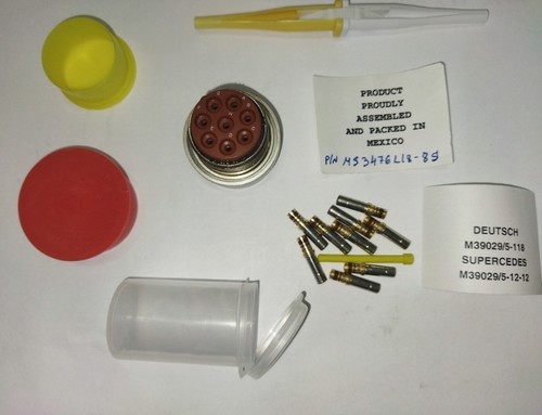 P/N MS3476L18-8S Conn Circular 8 Socket POS Crimp Cable Mount Terminal 1 Por - Picture 2 of 4
