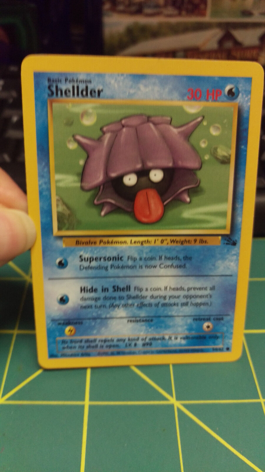 Check the actual price of your Shellder 54/62 Pokemon card