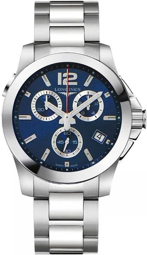 Longines Conquest L3.702.4.96.6, Men's, Blue