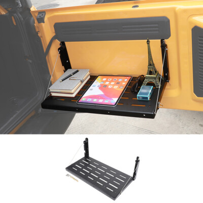 Tailgate Table Folding Rear Camping Cargo Storage Shelf For Ford Bronco 2021-23