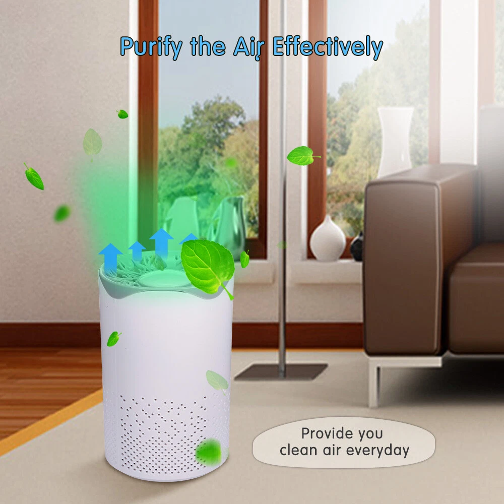 Air Purifier For Home With Filter Air Cleaner For Bedroom Remove Odor Smoke