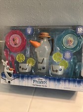 Disney Frozen Olaf Summer Tea Set 28 Pieces Service For 4 New Condition