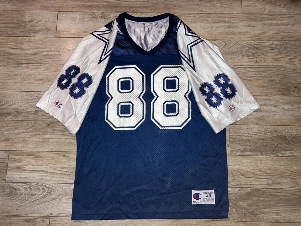 Michael Irvin Dallas Cowboys NFL Champion Football Jersey 48 LG Large - Image 2 of 4