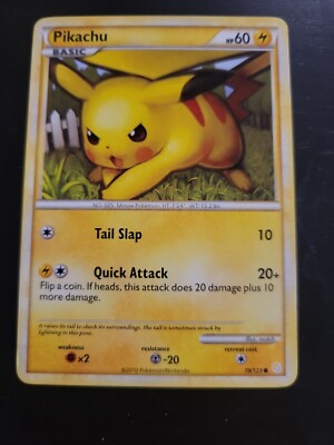 Pokemon Card 2010 HeartGold SoulSilver - Pikachu 78/123 | eBay Pokemon Card 2010 HeartGold SoulSilver - Pikachu 78/123 | eBay