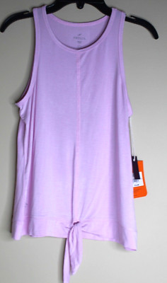Girls Freely Parker Tank Top, Iceberry, Size L