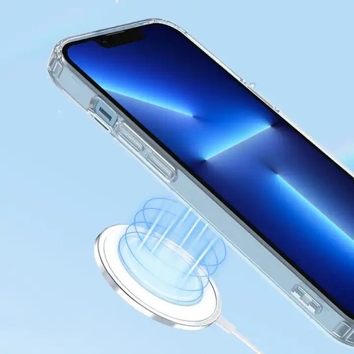 MagSafe Etui na telefon iPhone 15, 15 Pro, Pro Max Futerał ochronny Magnet Case - Zdjęcie 5 z 31