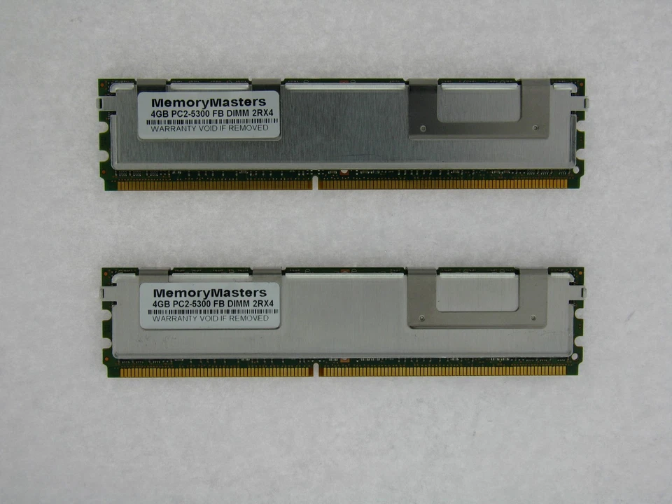 AP12K72G4BJE6S 8GB 2x4GB FBDIMM 240pin PC2-5300 DDR2-667 Server Memory 2 R X 4