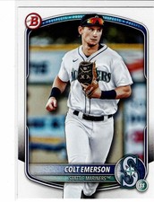 Colt Emerson Seattle Mariners 2025 Bowman Prospect ****