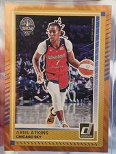 2025 Panini Donruss WNBA Ariel Atkins Gold /199 Chicago Sky SP