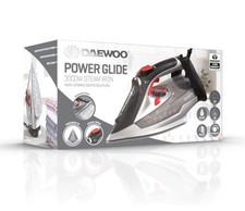 Daewoo Power Glide 3Kw Steam Iron Ceramic Soleplate Handheld Electric Generator
