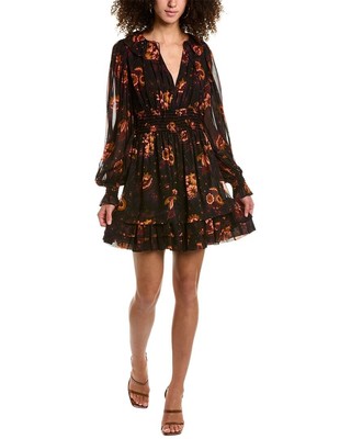 Ulla Johnson Adara Silk Mini Dress Women's