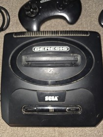Sega Genesis Console Bundle Tested Working | 2 Controllers + 3 Games + Cables