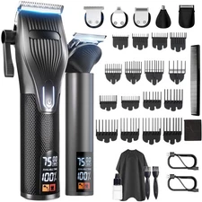 Cabello Clippers for Hombres Profesional Inalambrico Cabello Cutting and Trim