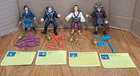 TMNT Vintage Lot of 4 1993 Movie III Accessories, Portrait Cards, Near complete
