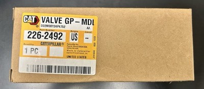 NEW OEM CAT 226-2492 2262492 24V Hydraulic Modulating Valve Fit In Description