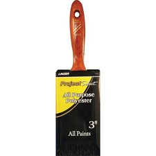Linzer WC1123-3 Paint Brush, 3 in W, 3-1/2 in L Bristle, Polyester Bristle, Beav