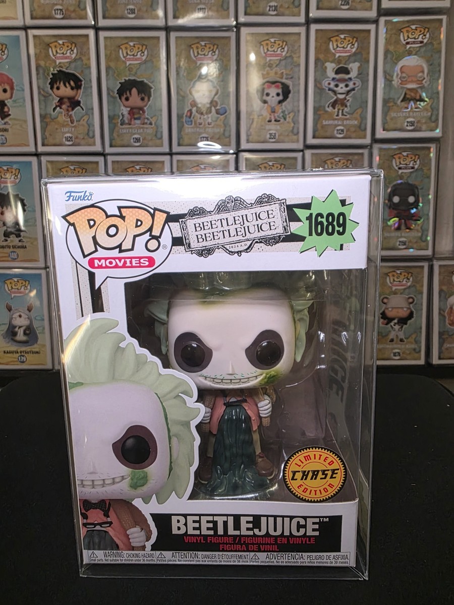 BEETLEJUICE 2 - POP Movies N° 1689 - Beetlejuice avec Chase : : Bobble Head POP