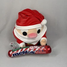 Zuru Snackles Christmas 12" Santa Plush with Candy Cane Mentos