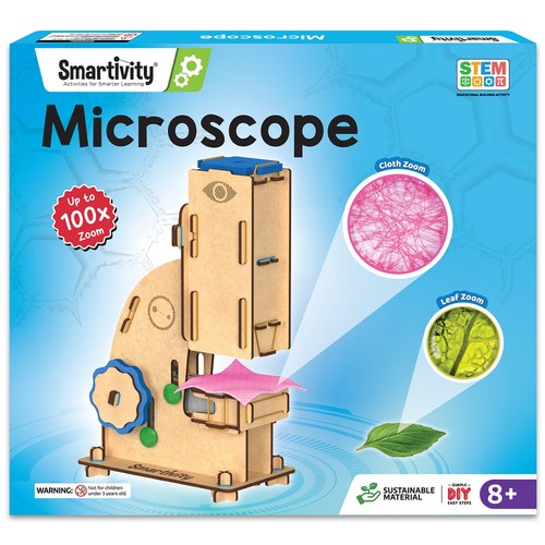 Smartivity: Microscope - DIY Science Toy, STEM Building Set, Ages 8 ...