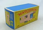Lesney Matchbox Toys MB23d Trailer Caravan ORIGINAL Empty E4 Type Box
