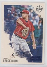 2020 Panini Diamond Kings SP Artist Proof Blue Brock Burke #170 Rookie RC 0t2