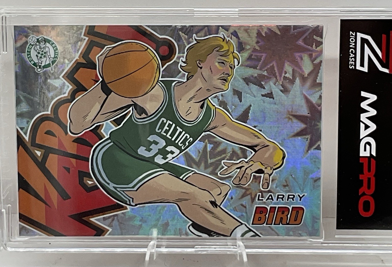 2024-25 Panini Revolution Larry Bird Kaboom Horizontal