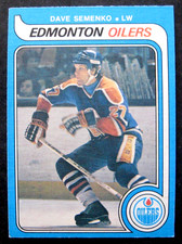 1979-80 O-Pee-Chee OPC DAVE SEMENKO ROOKIE 79-80 RC CARD #371**OILERS**. rookie card picture
