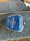 Rife Two Bar Hybrid Mallet Putter Headcover With New Grip — photo 7