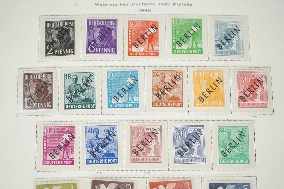 GERMANY 1940s-1980s COLLECTION OF 625+ STAMPS MINT & USED IN SCOTT ALBUM - Image 2 of 4