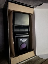 Vivitar Power Zoom DSLR AF Flash Series 1, Fits Canon E-TTL Cameras - Black