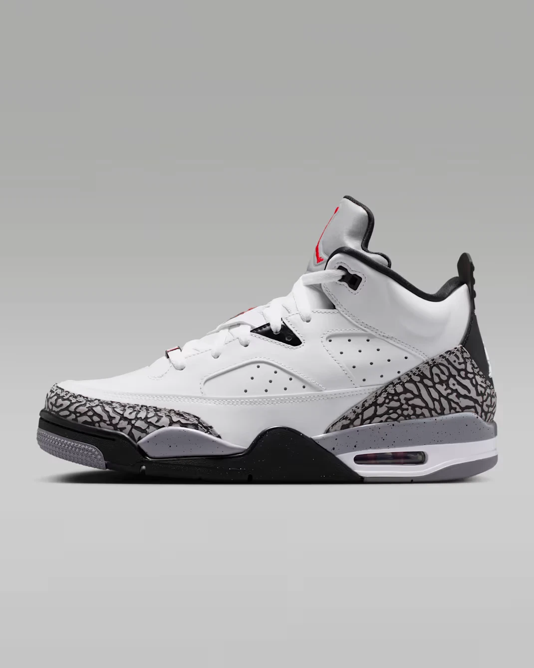 Nike Jordan Son of Mars Low Men's Shoes in White/Black/Cement Grey