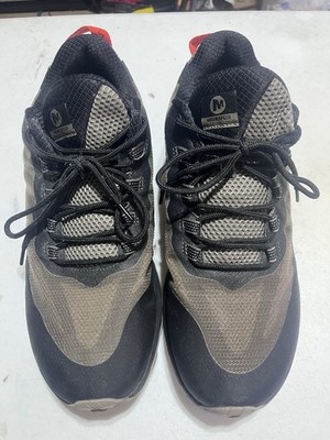 Merrell Moab Speed Men's Hiking Shoes Black Gray Vibram Sole