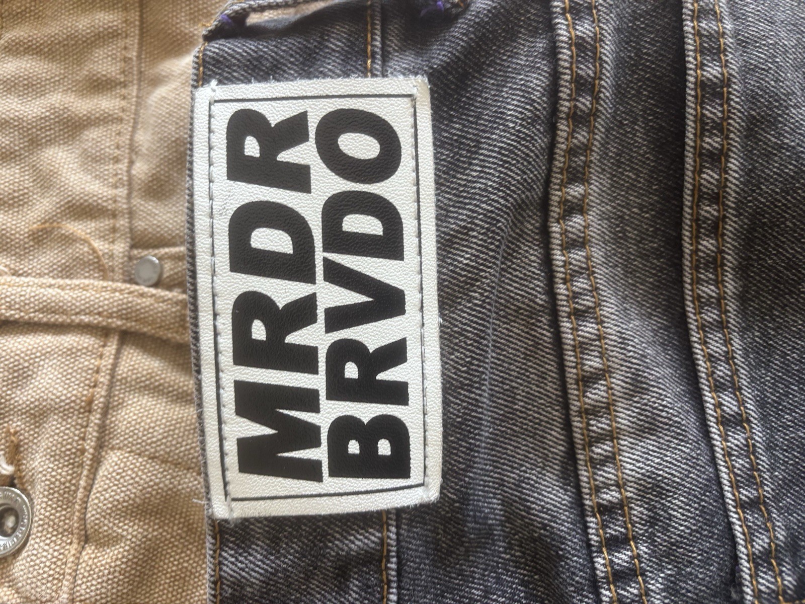 Who Decides War MRDR BRVDO Patchwork Distressed D… - image 3