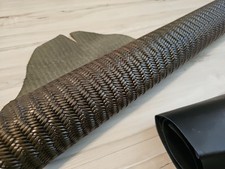 3-4oz OLIVE GREEN BASKET WOVEN EMBOSSED LEATHER HIDE SIDE SHEET,PANEL MEDIUM