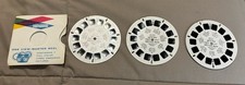 Nasa Project Mercury Astronauts View Master 3 Reel Packet Viewmaster Rocket