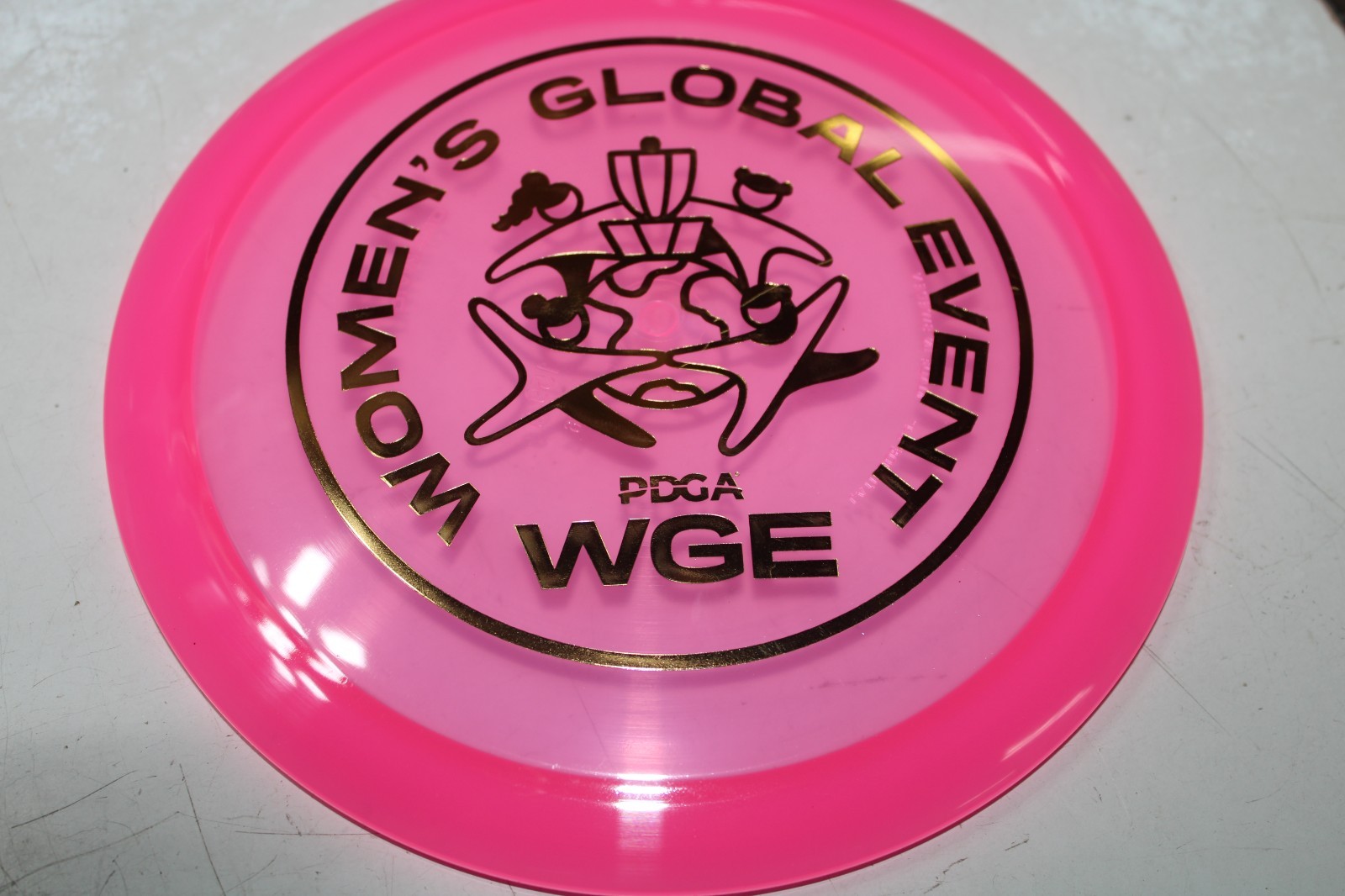 PDGA WGE Disc Sports 159g Latitude 64 Diamond NEW Pink