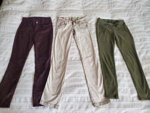 3 pc lot Womans pants Karen Millen sz 4 Marlow sz 25 Hue sz S amazing lot! b4