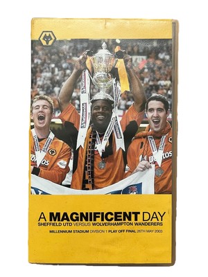 Wolverhampton Wanderers FC - A Magnificent Day (VHS Tape 2003) Play Off Final