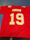Josh Gordon Kansas City Chiefs #19 Signed Football Jersey BAS Authenticated