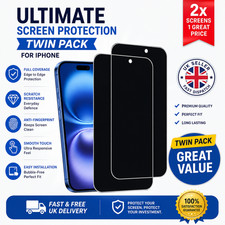 Privacy Tempered Glass Screen Protector For iPhone 17 Pro Max 16 15 14 13 12 11