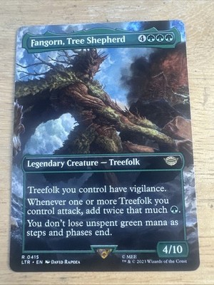 MTG Fangorn, Tree Shepherd LotR Tales of Middle-earth 0415 Scene Rare