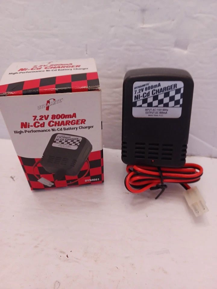 Dynamite 7.2V 800mAh Ni-Cd AC Wall Charger DYN4051 NEW IN BOX SEE PHOTOS - Image 2 of 4